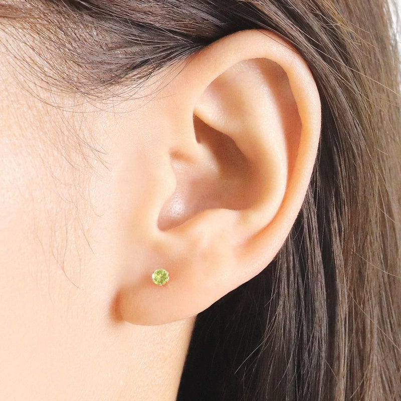 K10YG ペリドットピアス_04