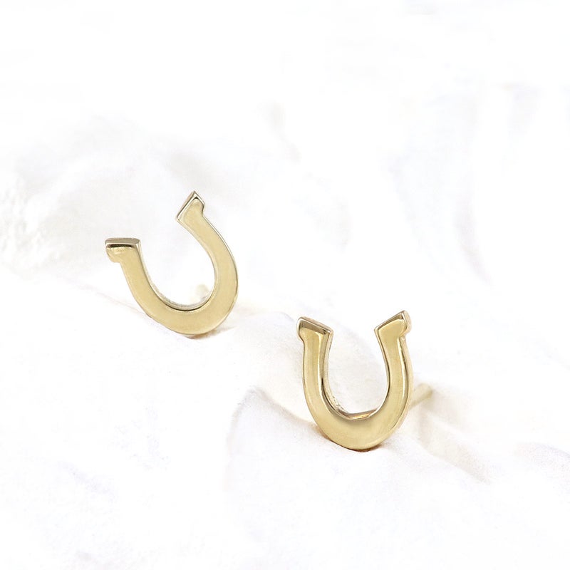 K10YG 馬蹄（ホースシュー）ピアス_02