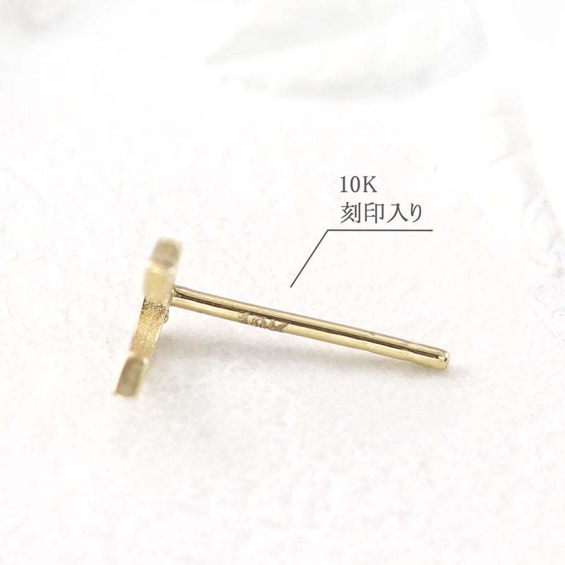 K10YG 馬蹄（ホースシュー）ピアス_05