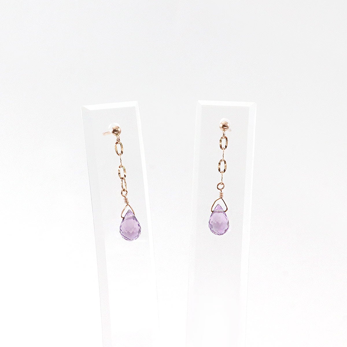 K10PG アメジスト ティアドロップ ピアス_03