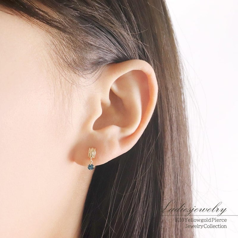 K10YG ロンドンブルートパーズピアス_10