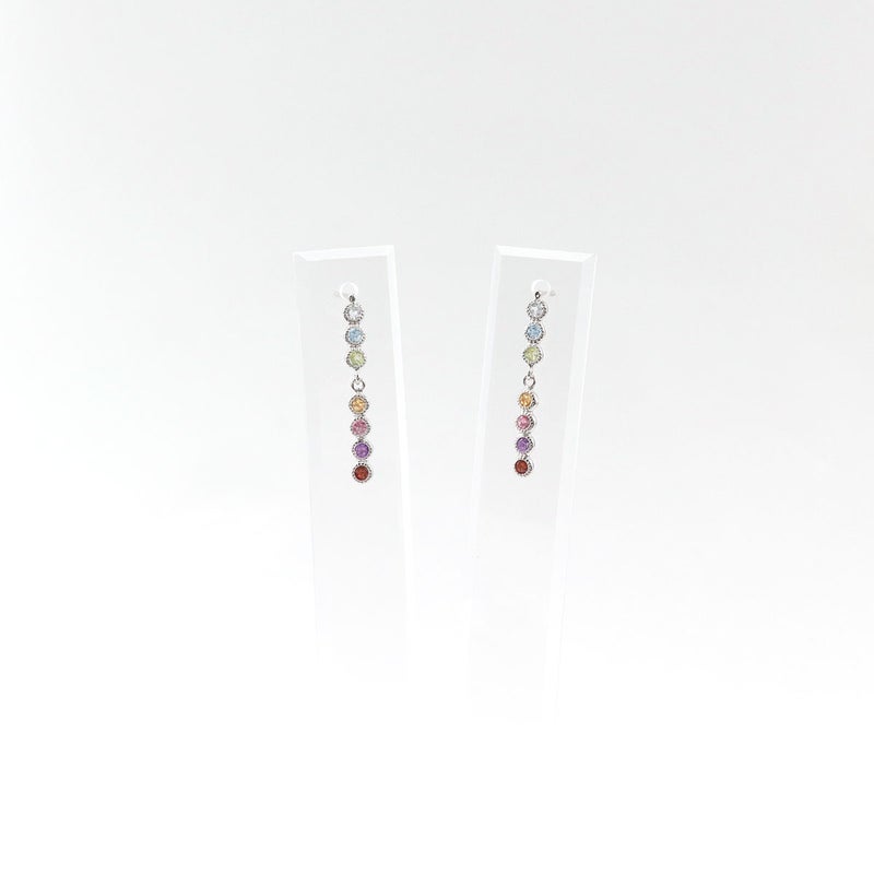 K10WG マルチストーン アミュレットピアス_09