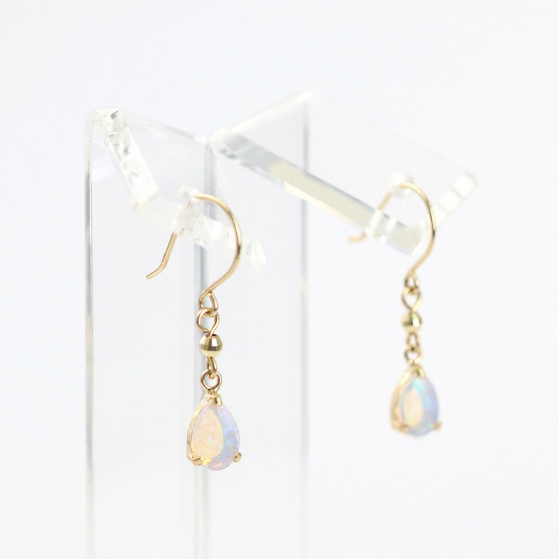 K10YG オパール フックピアス 10月誕生石_04