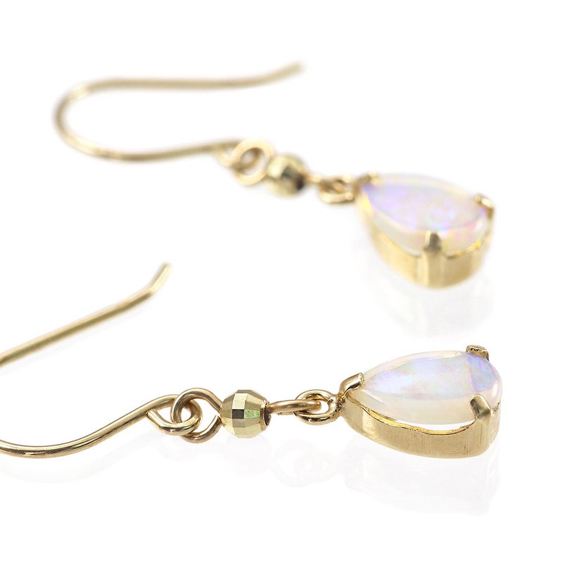 K10YG オパール フックピアス 10月誕生石_10