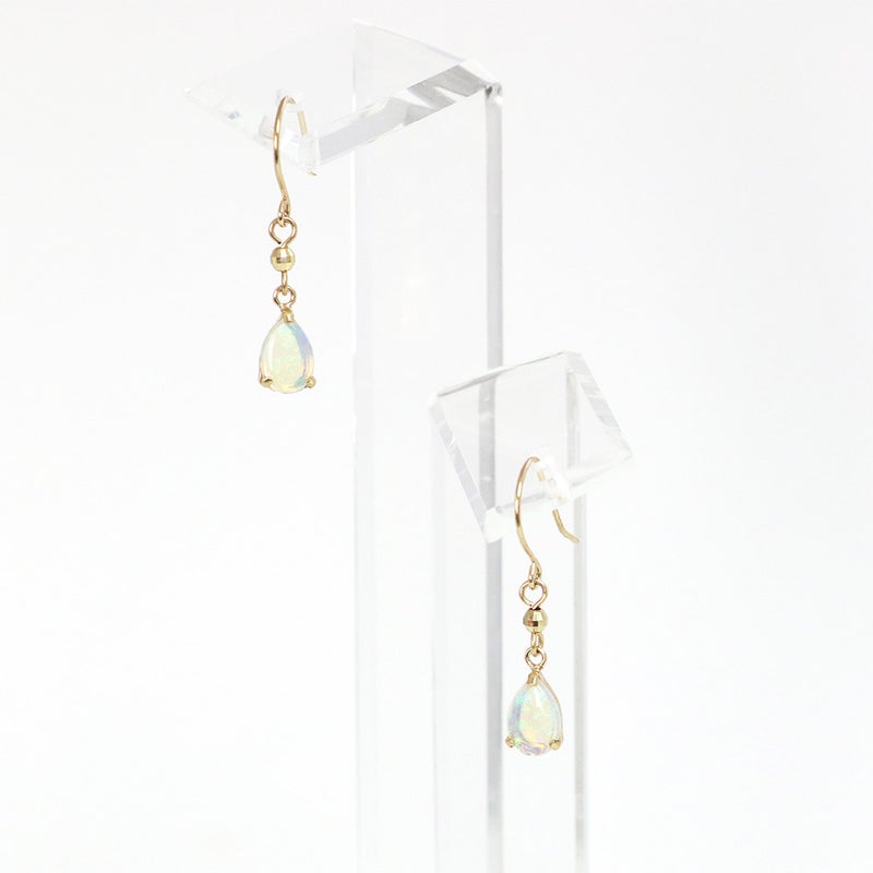 K10YG オパール フックピアス 10月誕生石_13