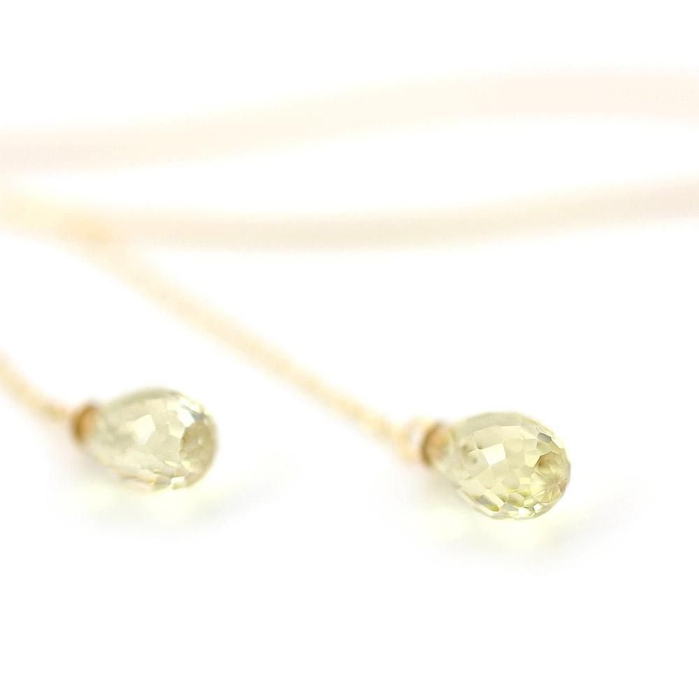 K10YG レモンクォーツ アメリカンピアス_11