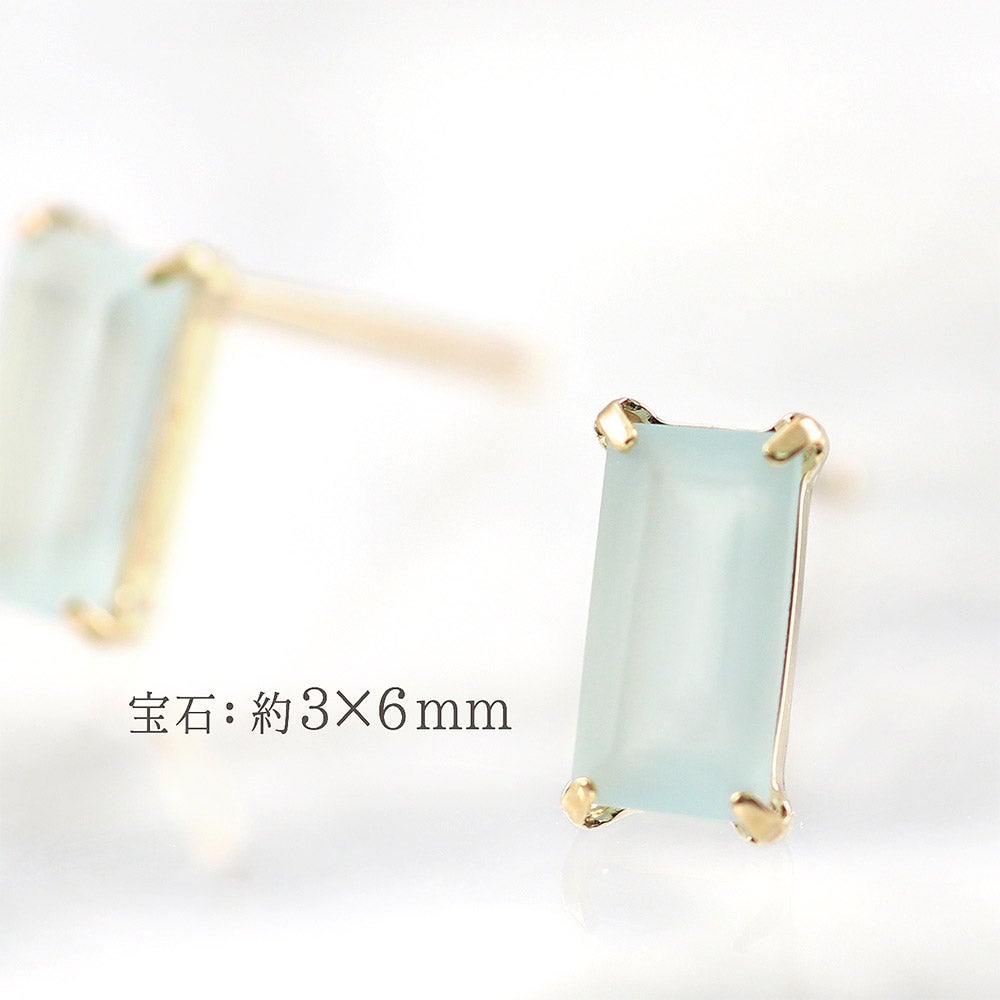 K10YG スカイブルートパーズ ピアス 11月の誕生石_05