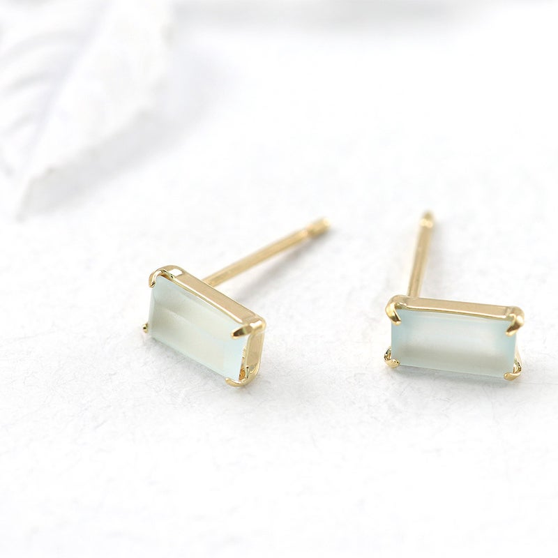 K10YG スカイブルートパーズ ピアス 11月の誕生石_09