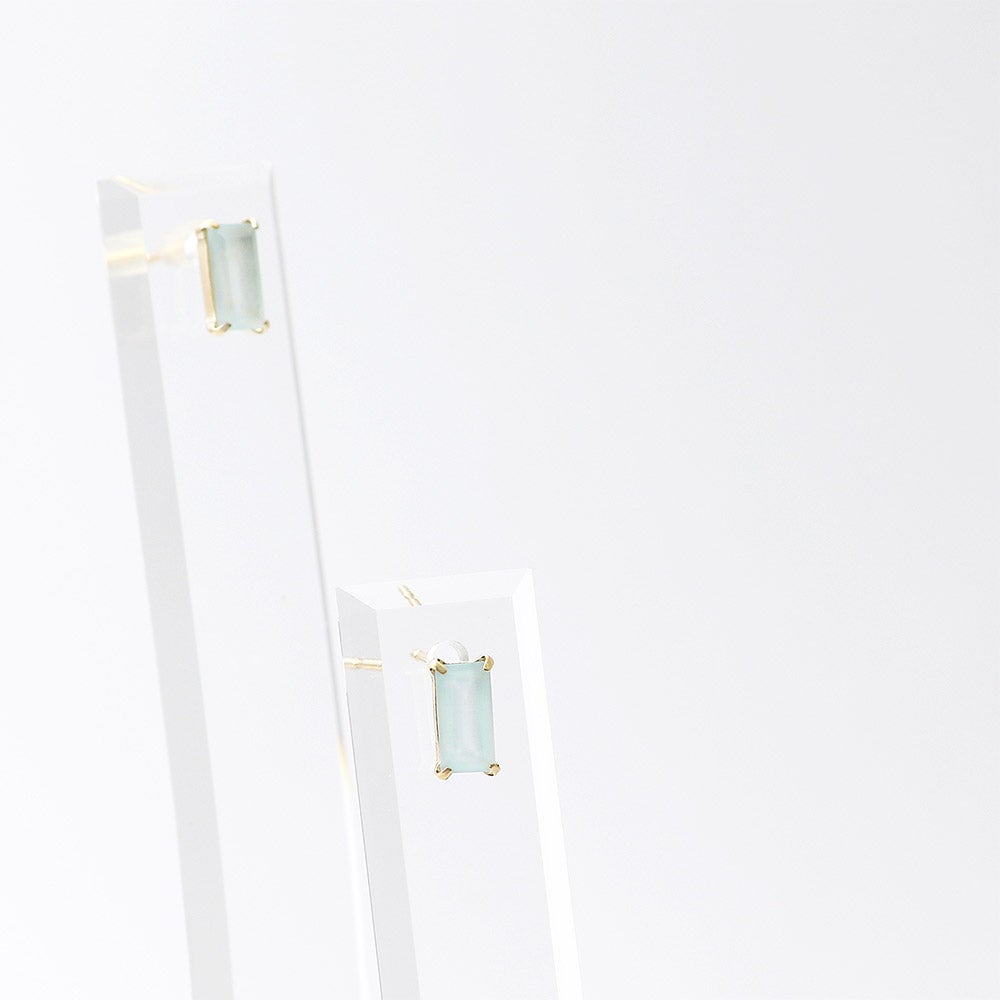 K10YG スカイブルートパーズ ピアス 11月の誕生石_11