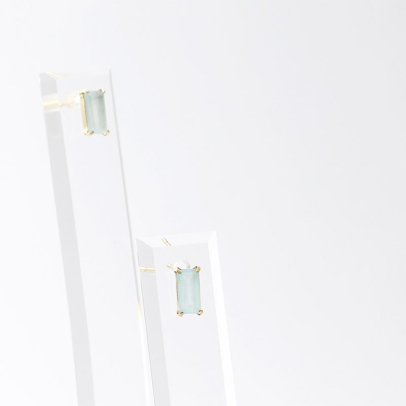 K10YG スカイブルートパーズ ピアス 11月の誕生石_11