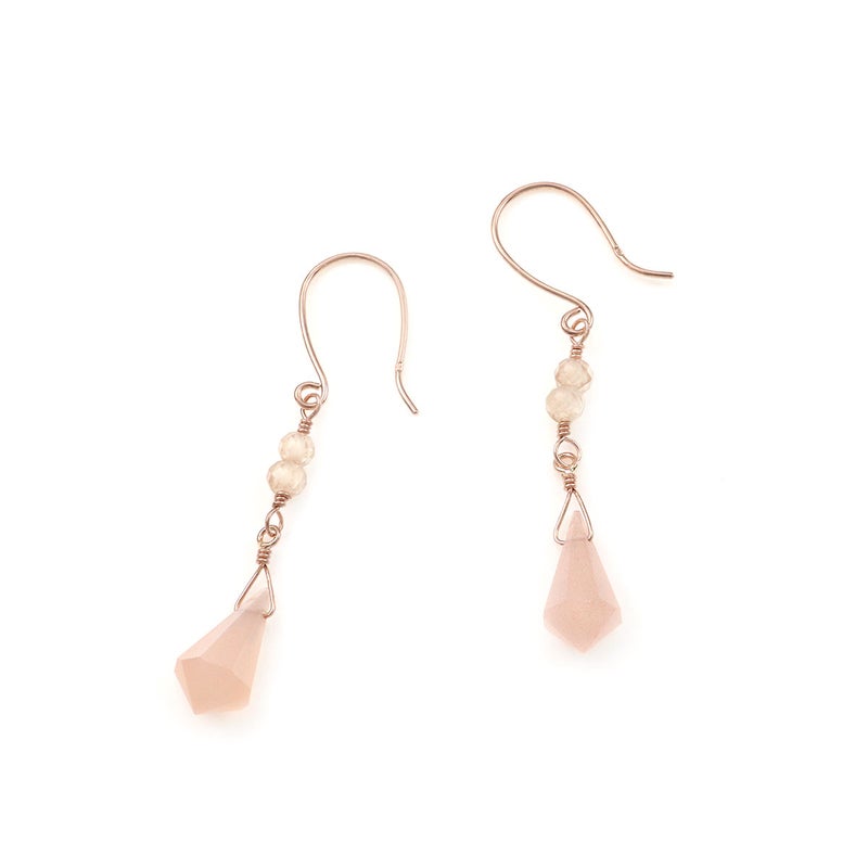 K10PG オレンジムーンストーン＆ジルコン ピアス_02