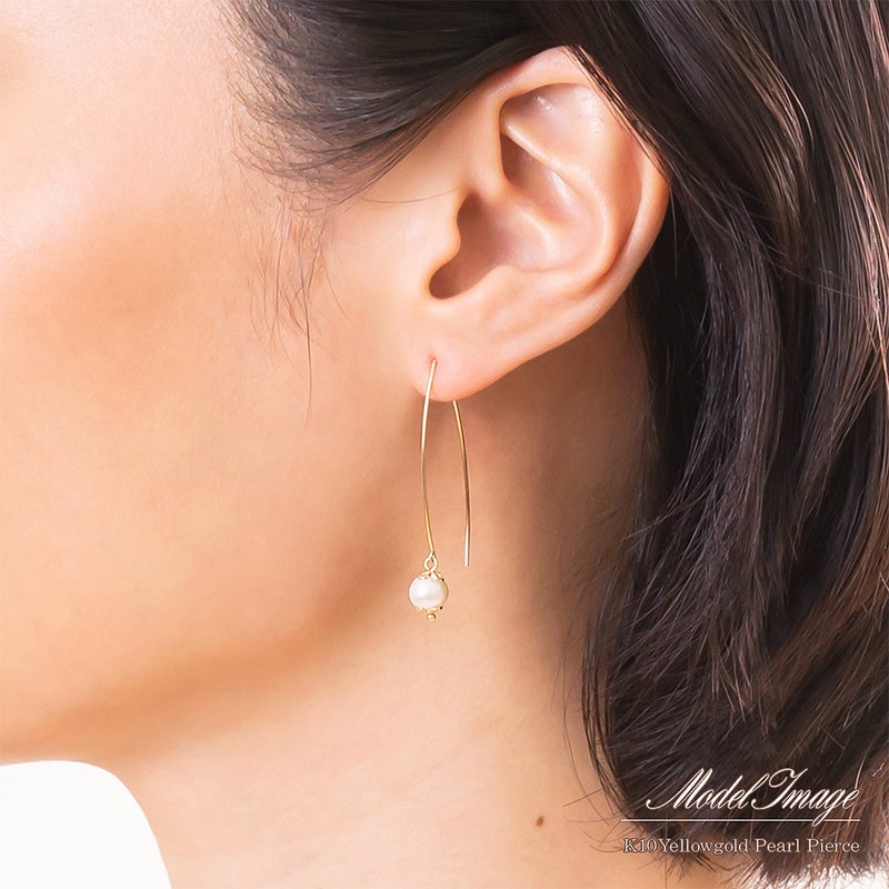 K10YG 淡水真珠 フックピアス_04