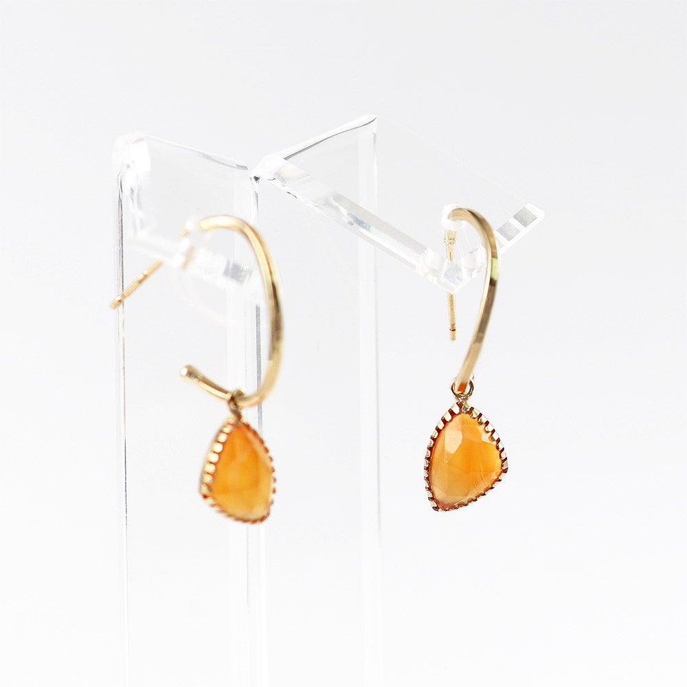 K10YG カーネリアン 2WAYピアス_10