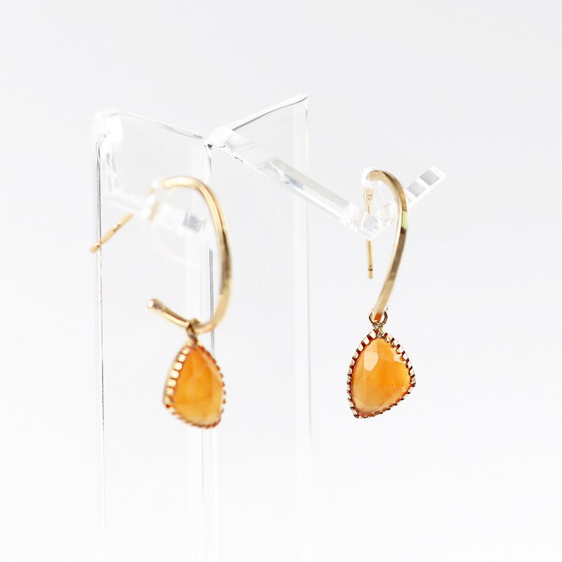 K10YG カーネリアン 2WAYピアス_10