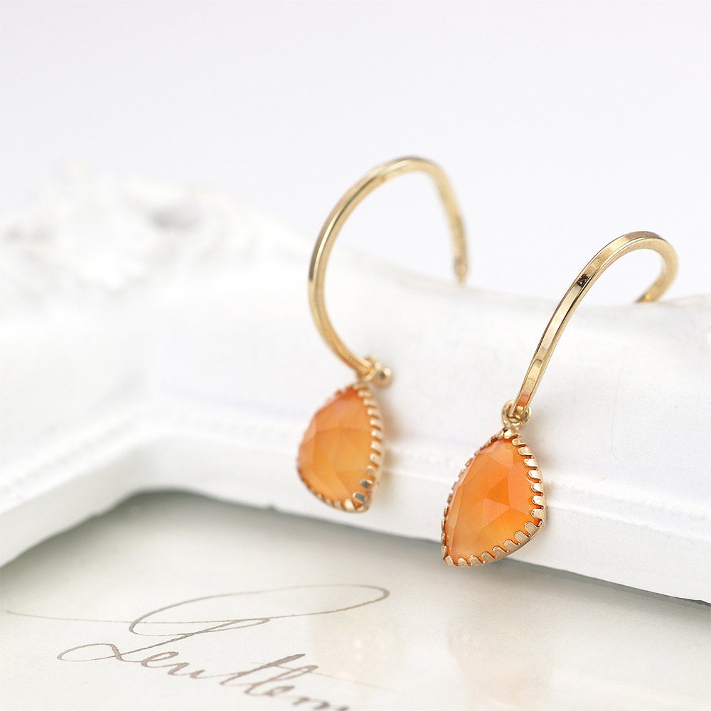 K10YG カーネリアン 2WAYピアス_15