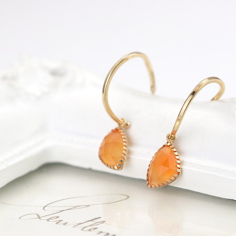 K10YG カーネリアン 2WAYピアス_15