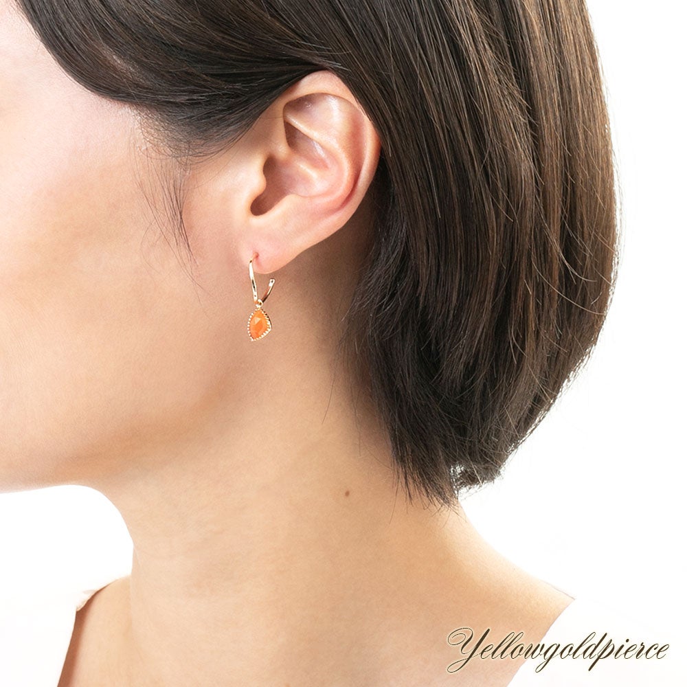 K10YG カーネリアン 2WAYピアス_18