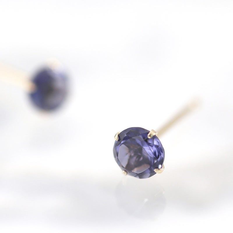 K10YG アイオライト ピアス_09