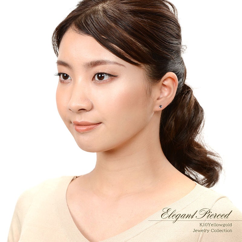 K10YG アイオライト ピアス_13