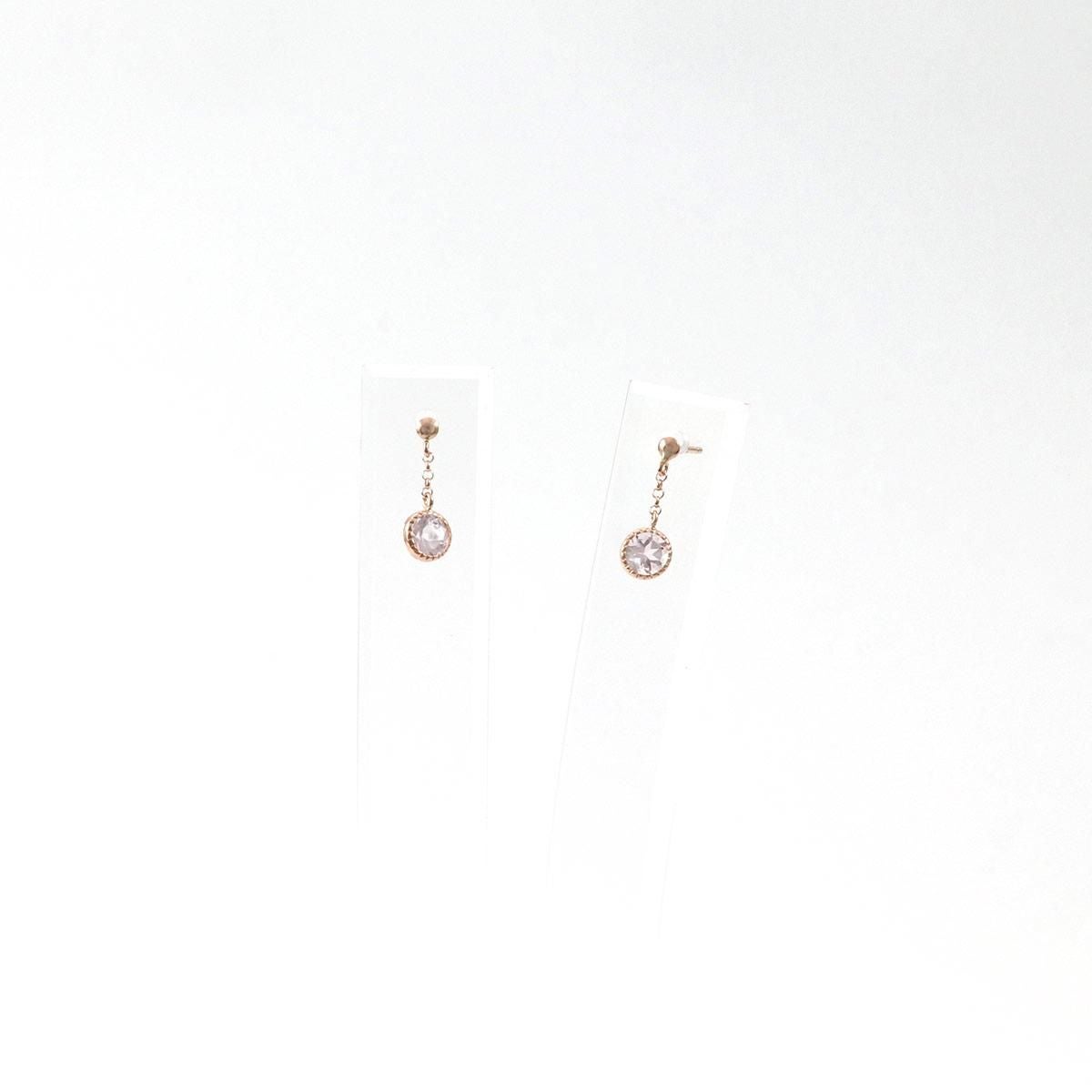 K10PG モルガナイト ピアス_10