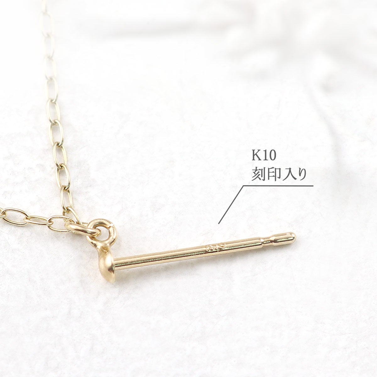 K10YG マルチストーン ピアス_05