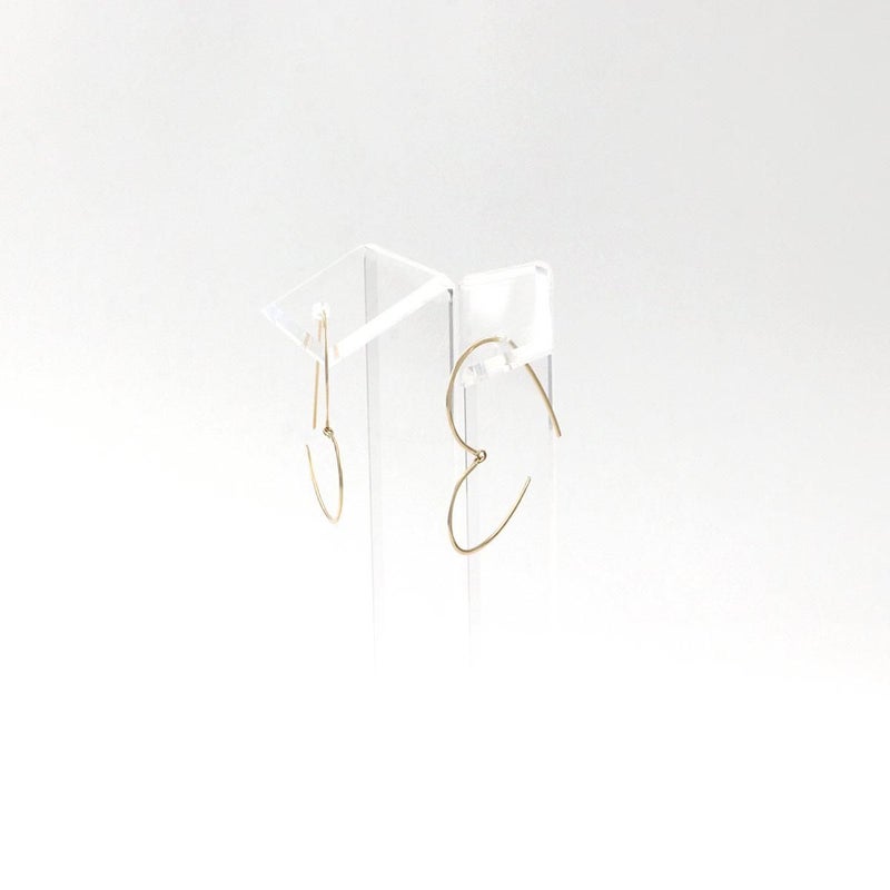 K10YG ハート フックピアス_10