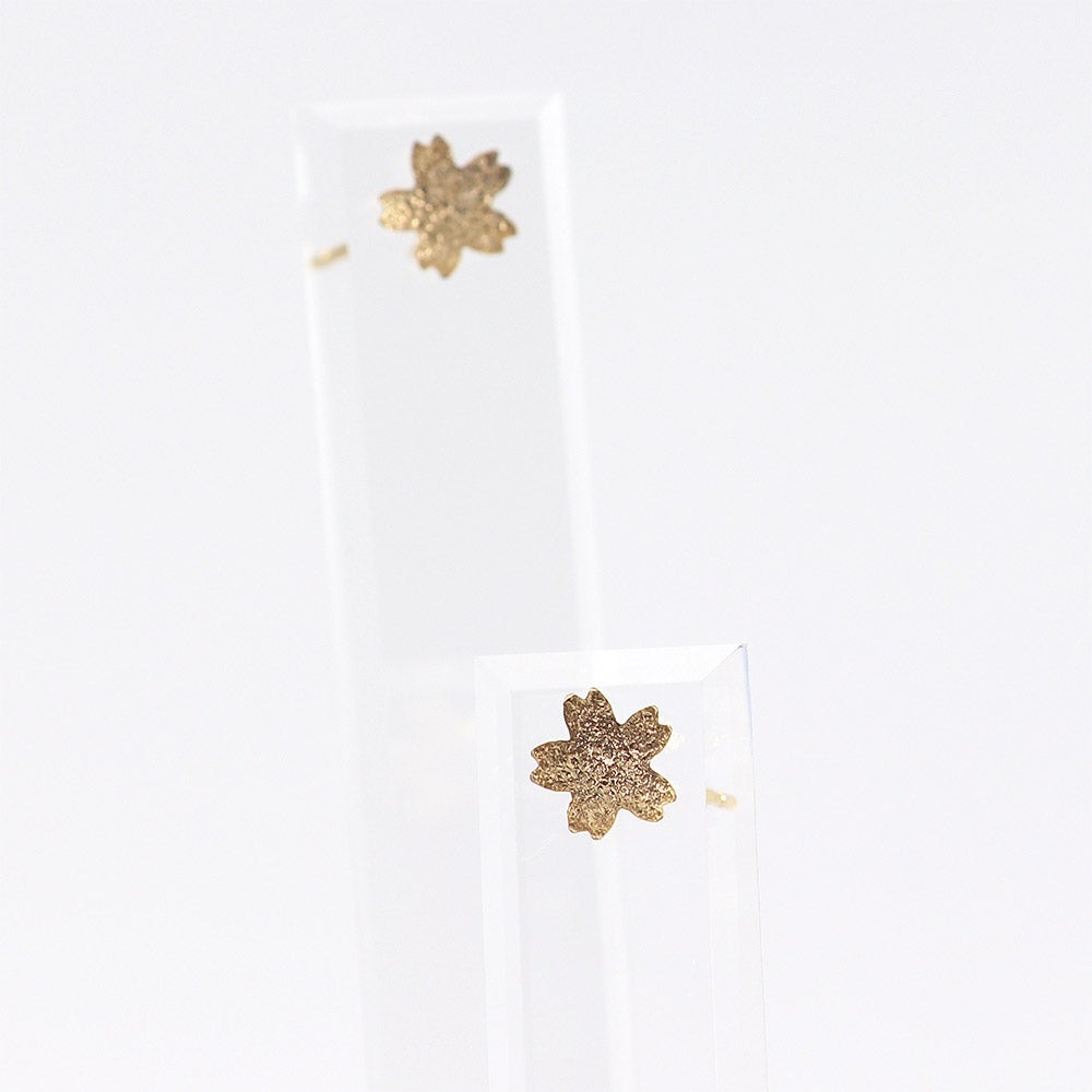 K10YG 桜 ピアス_13