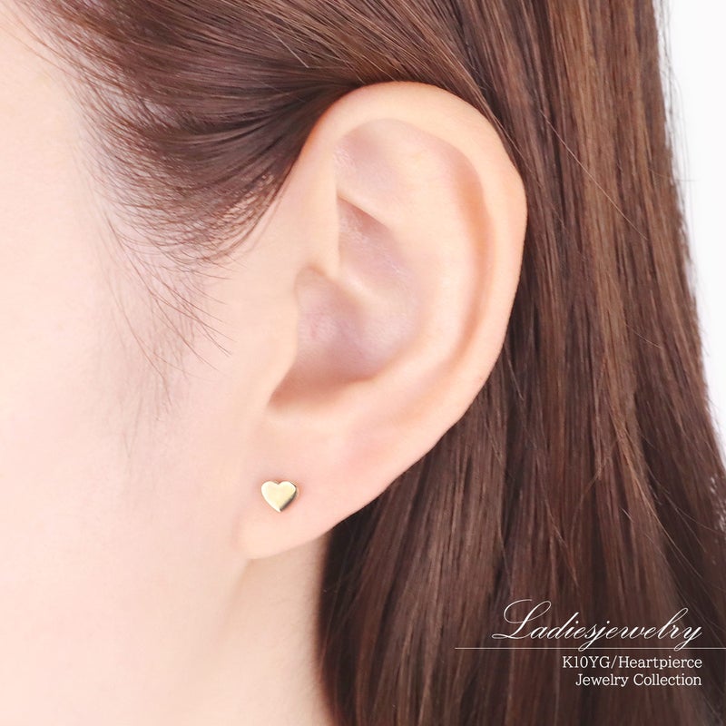 K10YG ハートモチーフ ピアス_10