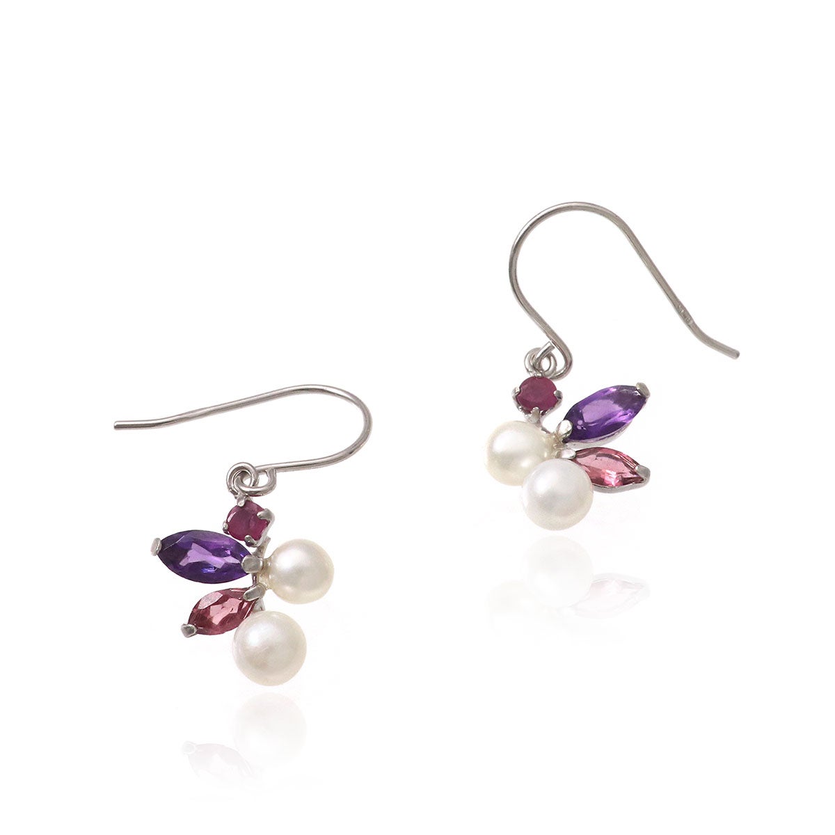 K10WG マルチストーン フックピアス_02