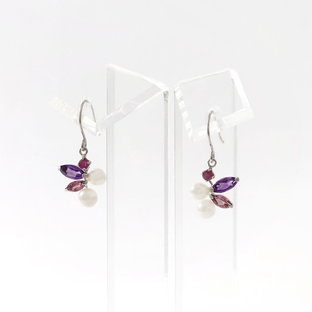 K10WG マルチストーン フックピアス_09