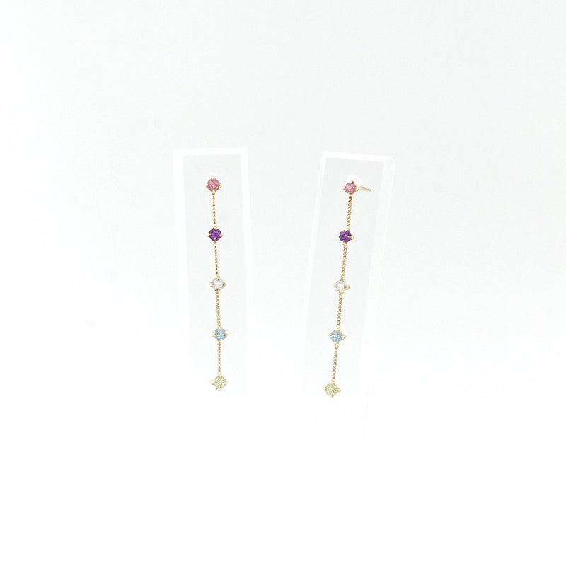 K10YG マルチストーン ピアス_03