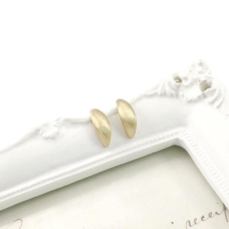 K10YG 楕円型モチーフ ピアス_09