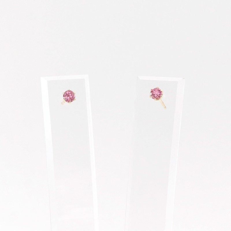 K10YG ピンクトルマリンピアス_03