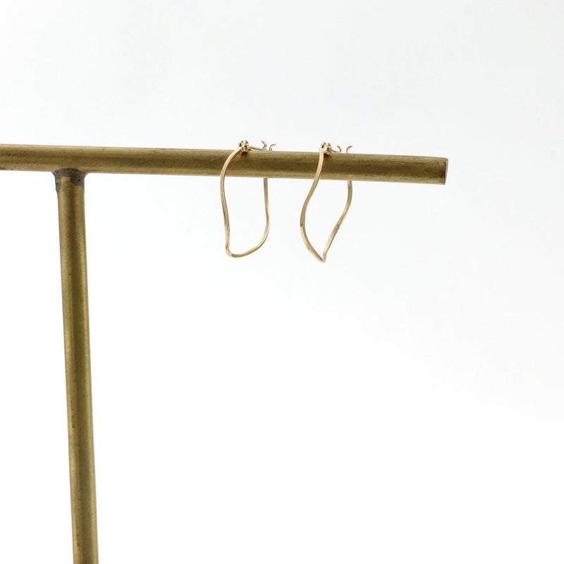 K10YG ウェーブフープピアス_09