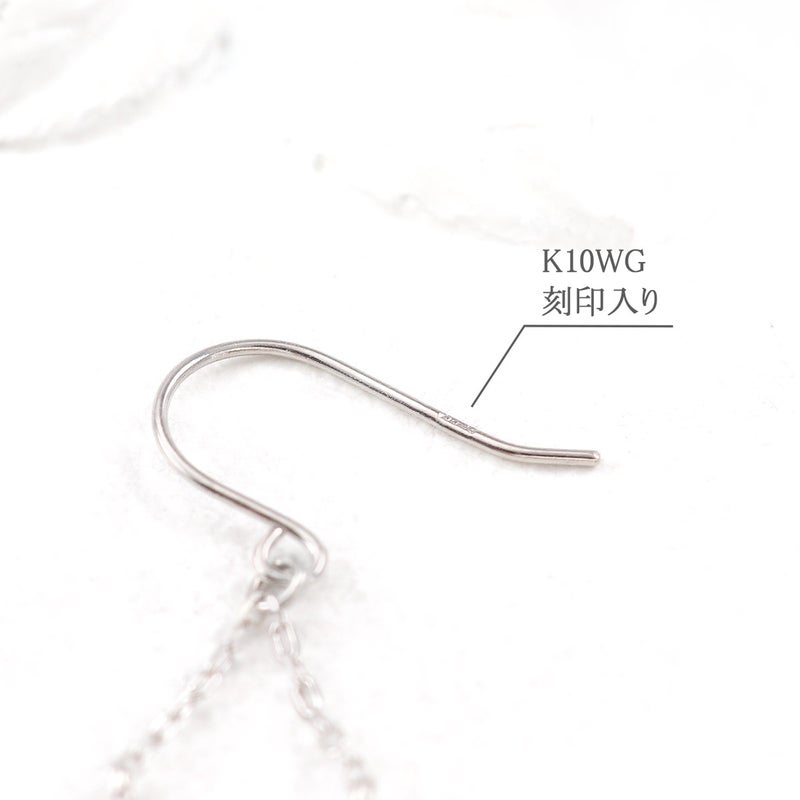 K10WG マルチストーン V字フックピアス_05