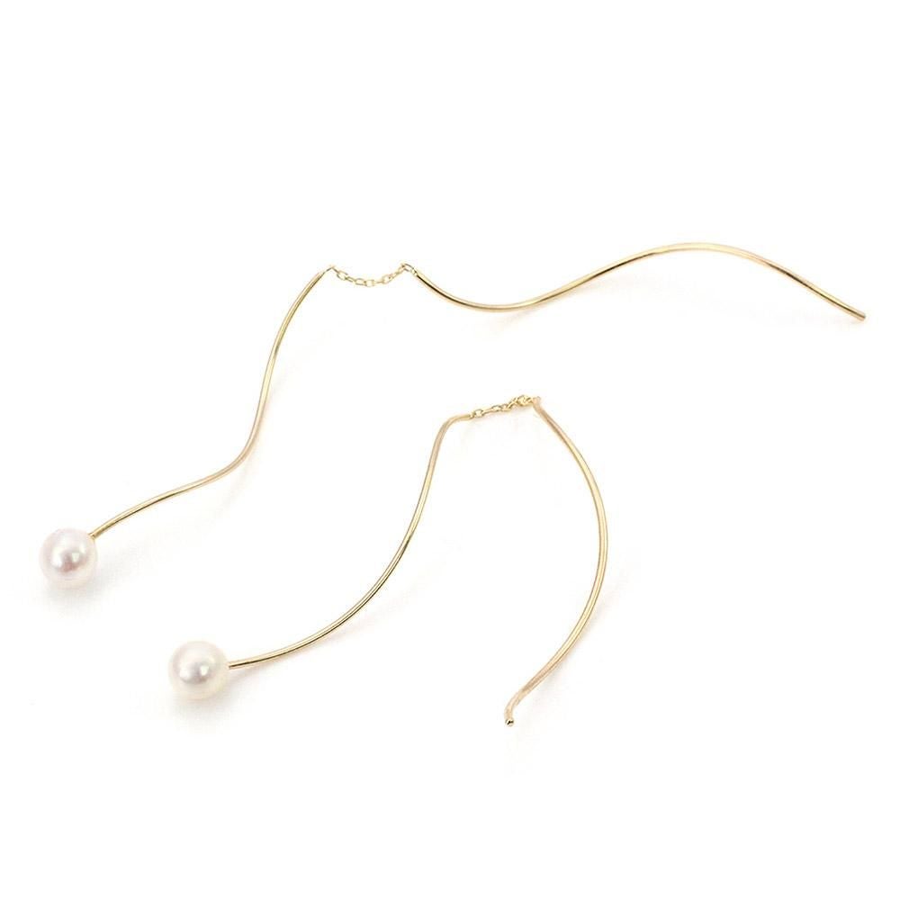 K10YG 淡水パール アメリカンピアス_03