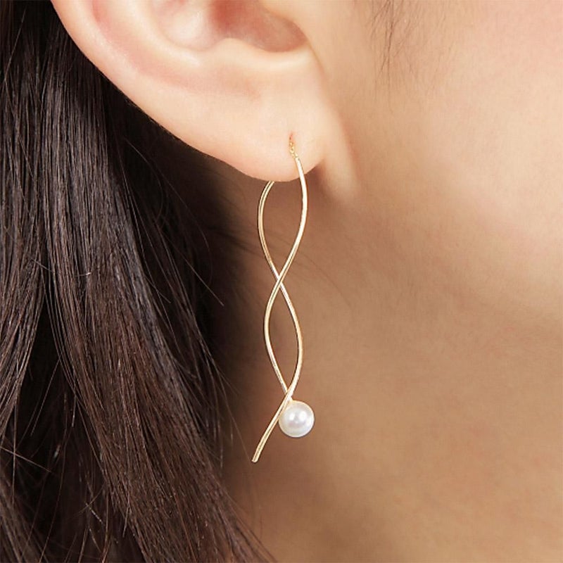 K10YG 淡水パール アメリカンピアス_05