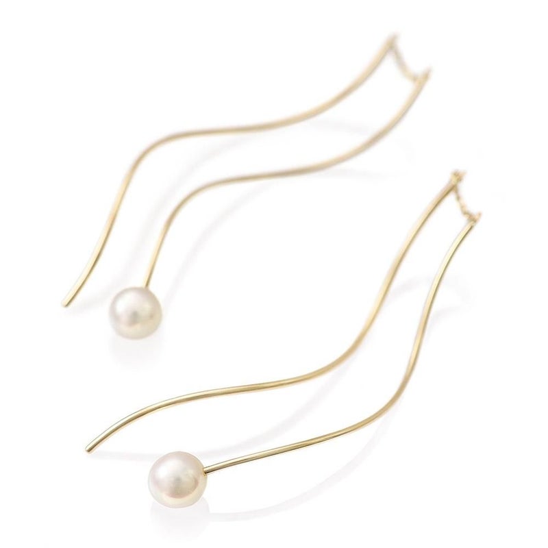 K10YG 淡水パール アメリカンピアス_09