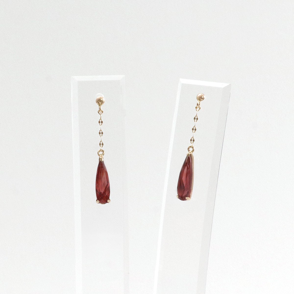 K10YG ガーネット ピアス_03