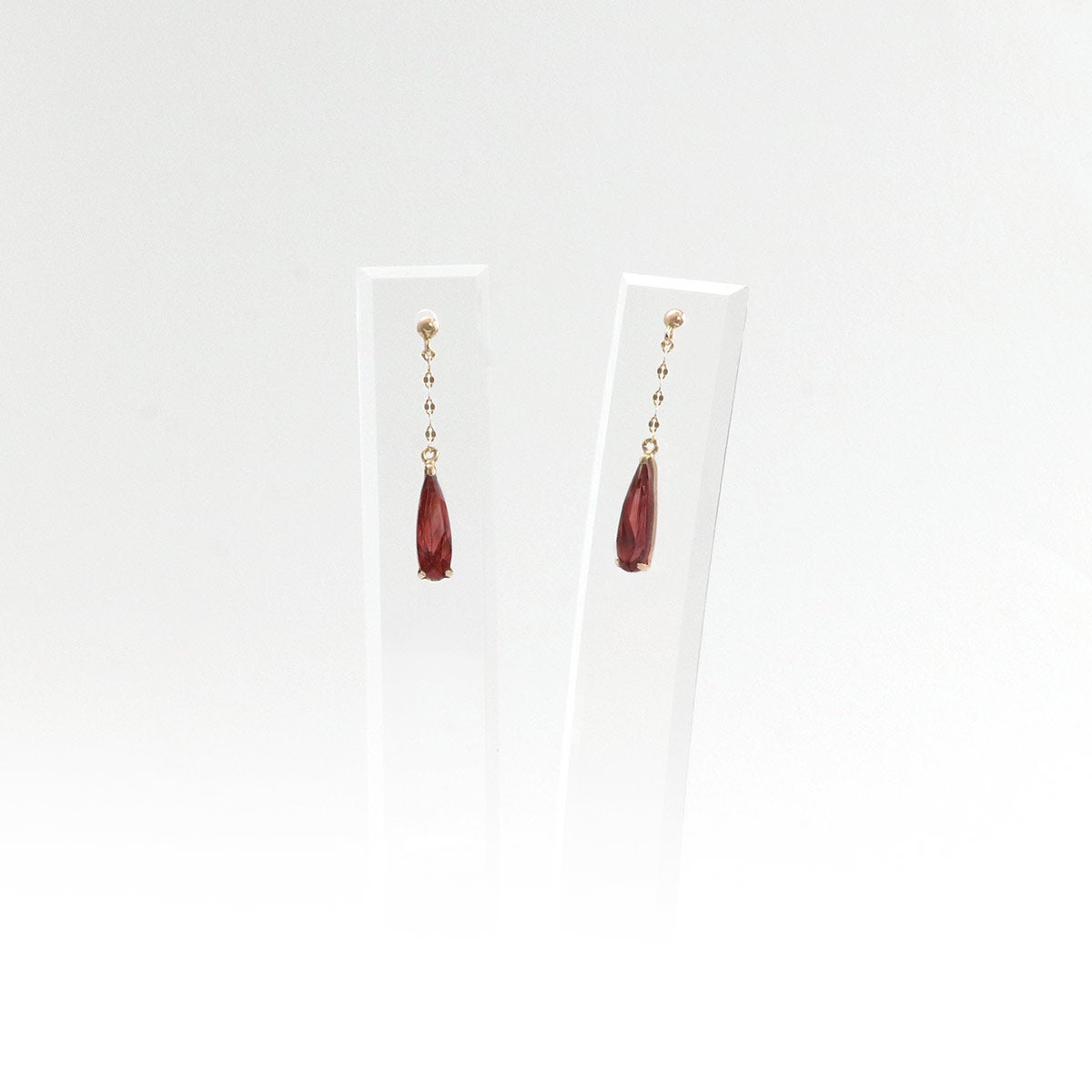 K10YG ガーネット ピアス_09