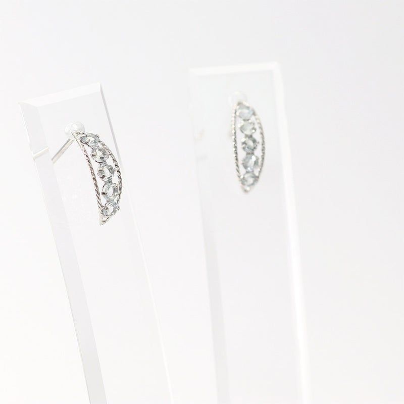 K14WG アクアマリン ピアス_12