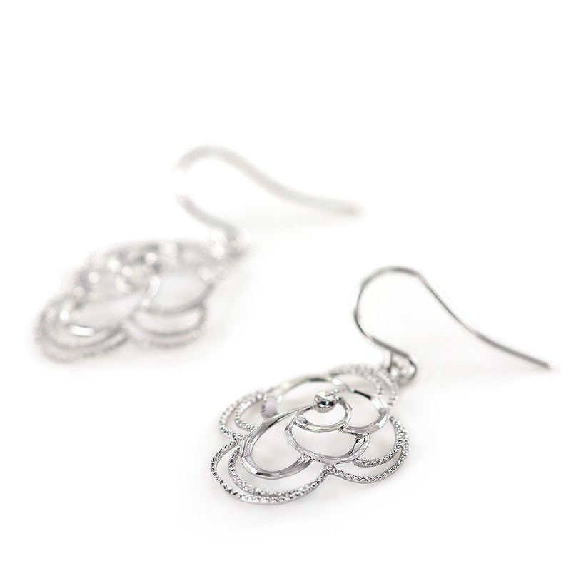 K14WG フラワー フックピアス_04