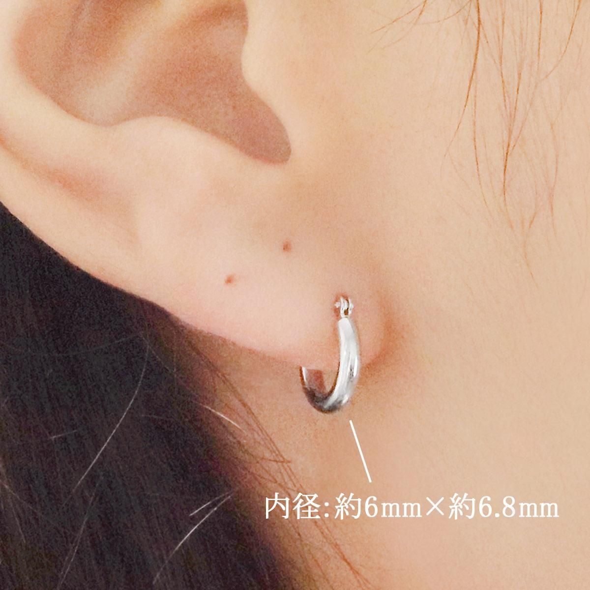 K14WG フープピアス_04