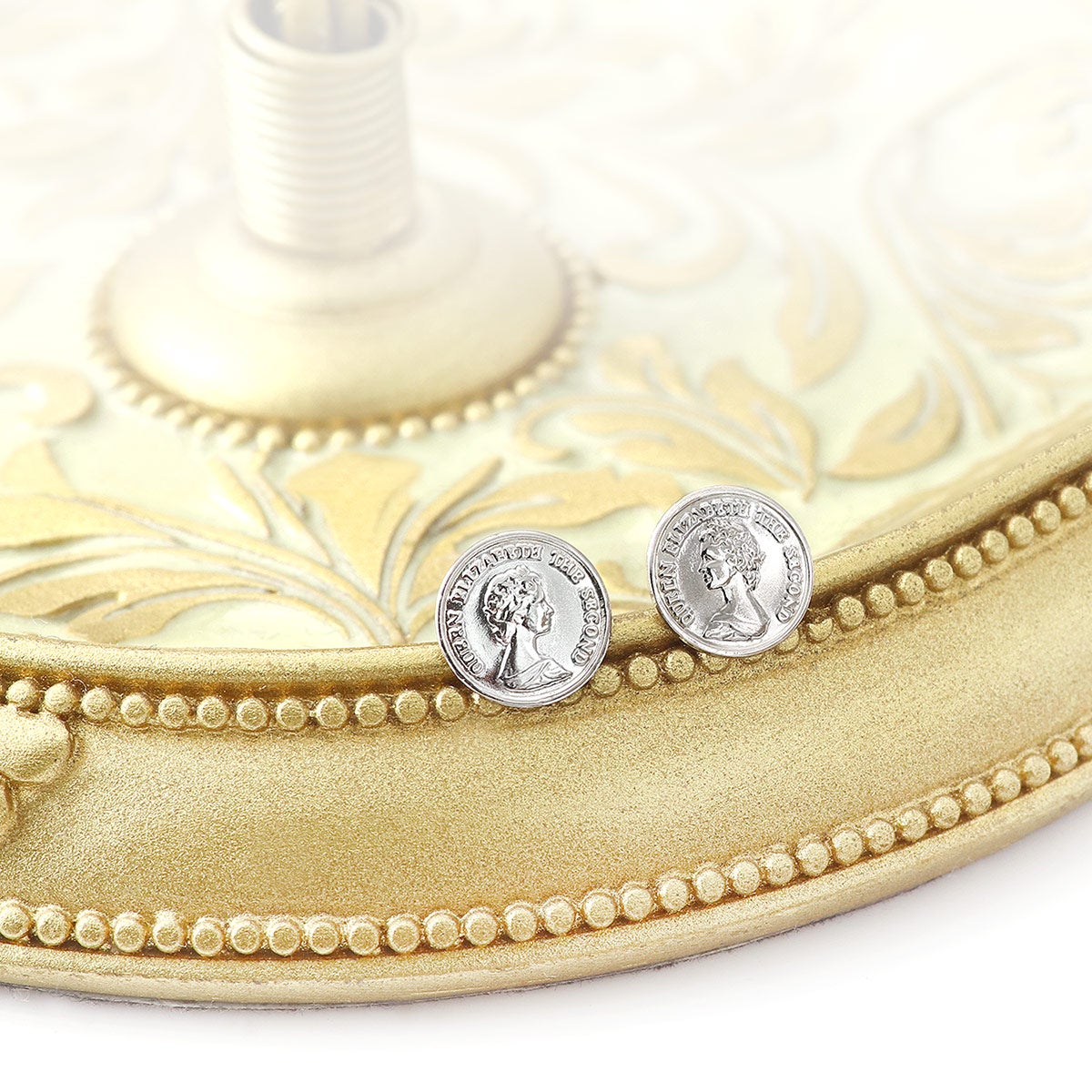 K14WG コインモチーフ ピアス_02