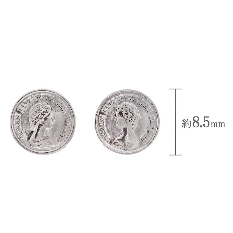 K14WG コインモチーフ ピアス_04