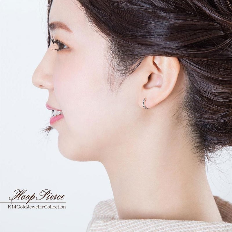 K14WG フープピアス_05