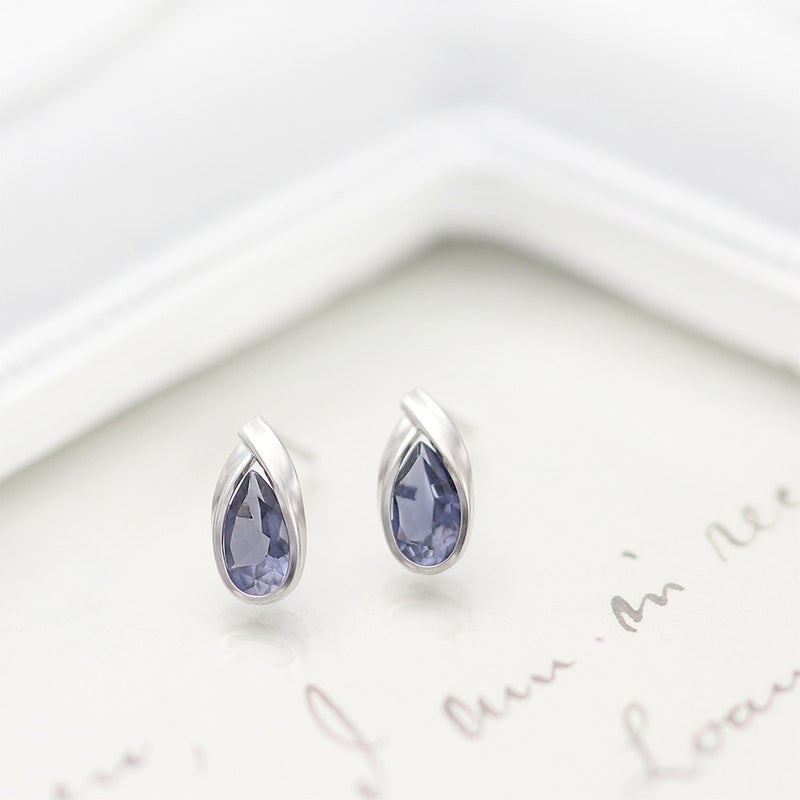 K14WG アイオライト ティアドロップピアス_04