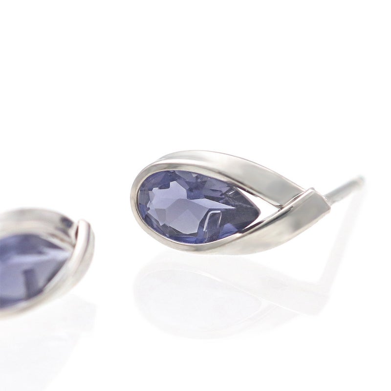 K14WG アイオライト ティアドロップピアス_10