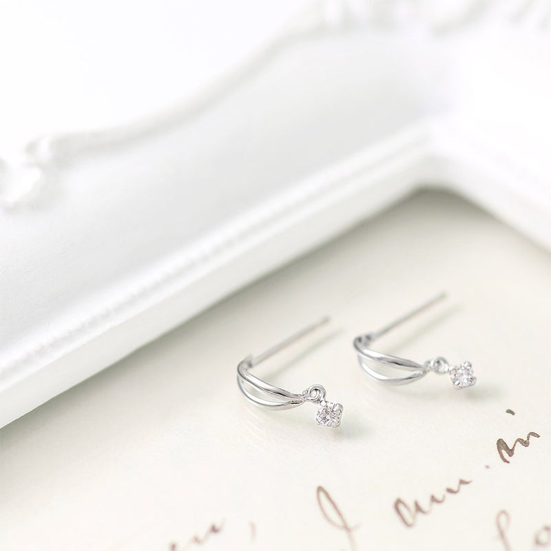 K14WG ダイヤモンド ピアス_04