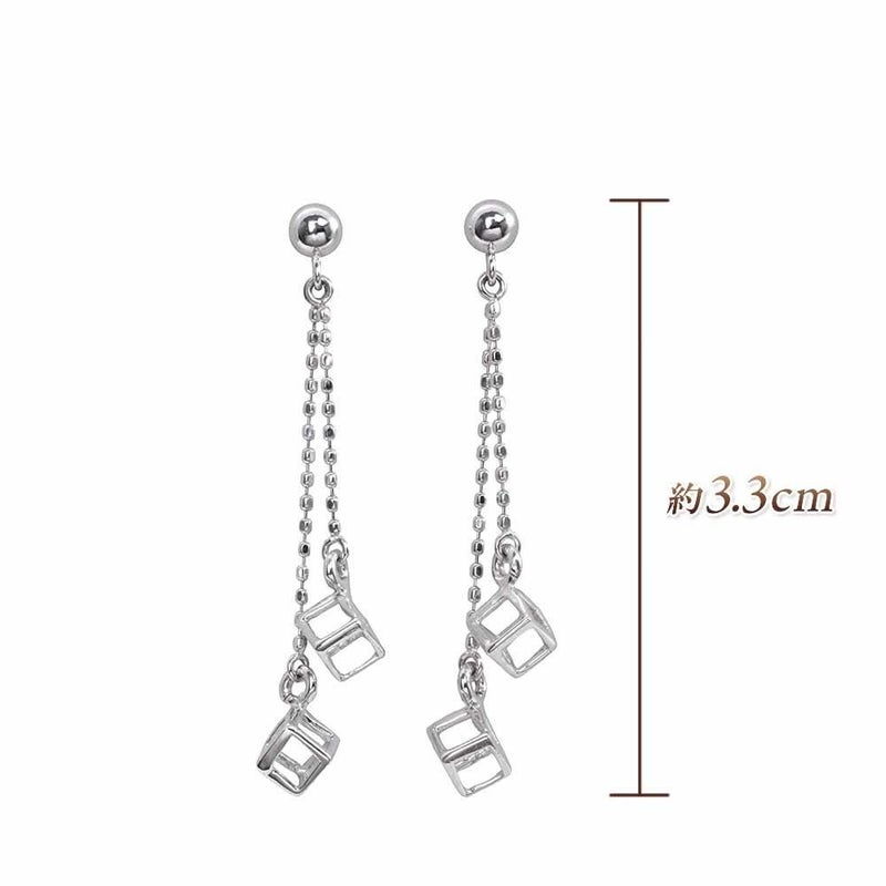 K14WG キューブ ロングピアス_04